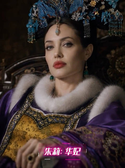 假如甄嬛传有了欧美版 华妃居然是安吉丽娜朱莉！
