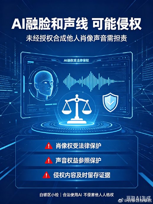 AI合成明星肖像声音在法律上如何界定侵权？