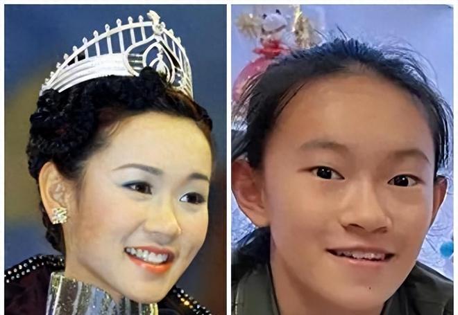 妈妈貌美如花,女儿凸嘴、单眼皮跟美不沾边,这些星二代太可惜了