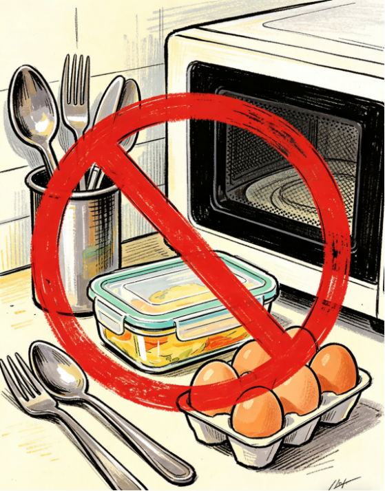 宿舍微波炉使用指南｜安全加热，拒绝“隐形风险”