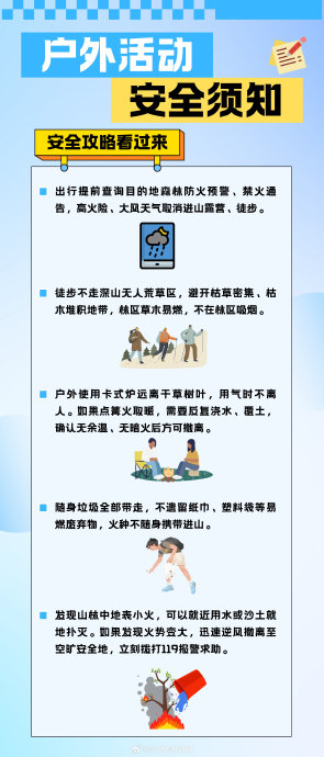 森林徒步需要注意哪些安全事项？