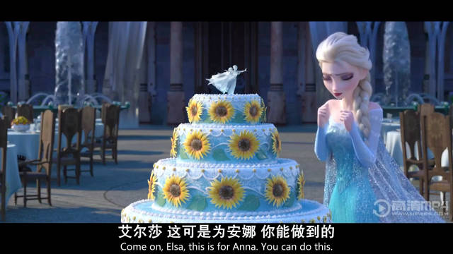 安娜生日大作战 冰雪奇缘｜艾莎