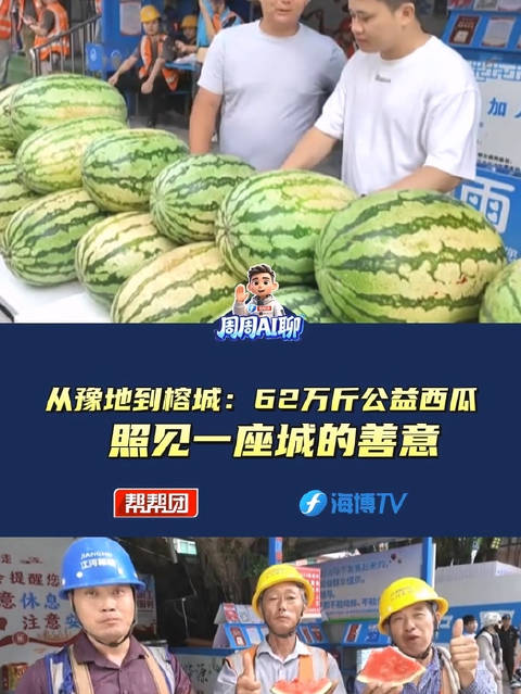福州小哥赴河南助农卖出310吨西瓜