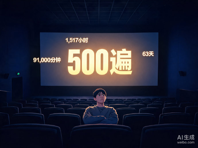 看500遍《大话西游》需要多长时间? 看500遍《大话西游》需要多长时间?