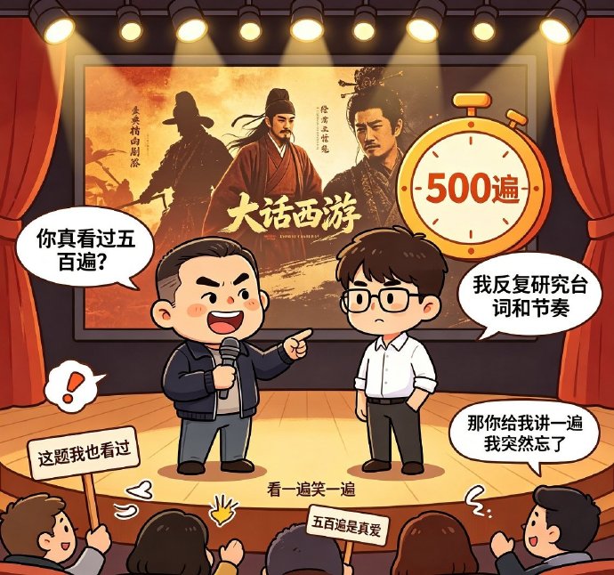 董宇辉称看《大话西游》500遍,周星驰当场质疑 董宇辉称看《大话西游》500遍,周星驰当场质疑