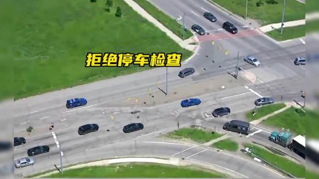 不知名车辆上演五星好市民，惨遭美式拦截围堵，哪辆车技术最好？