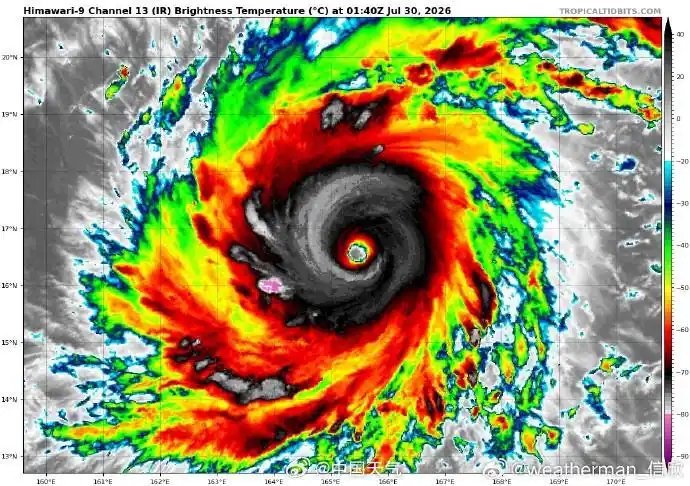 台风白海豚三度爆发！17级以上超强台风会登陆我国吗？
