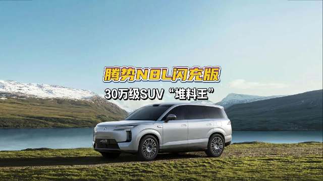 腾势N8L闪充版，30万级SUV堆料王？