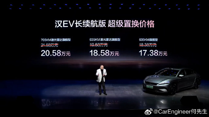 30-40万插混车，比亚迪汉DM-i亏电油耗真低吗？