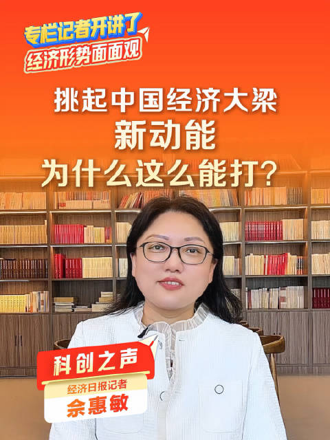 挑起中国经济大梁！新动能为什么这么能打？