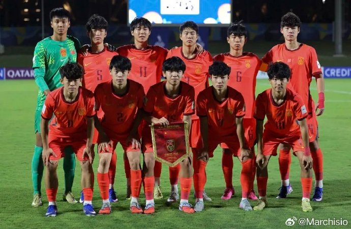 U17国足16分钟连丢2球，2-0领先惨遭阿森纳逼平