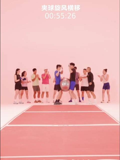 汪顺领衔lululemon夏日乐挑战，夹球旋风横移竞赛热汗上演