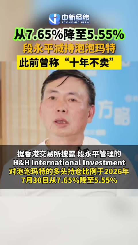 段永平回应减持泡泡玛特称期权到期