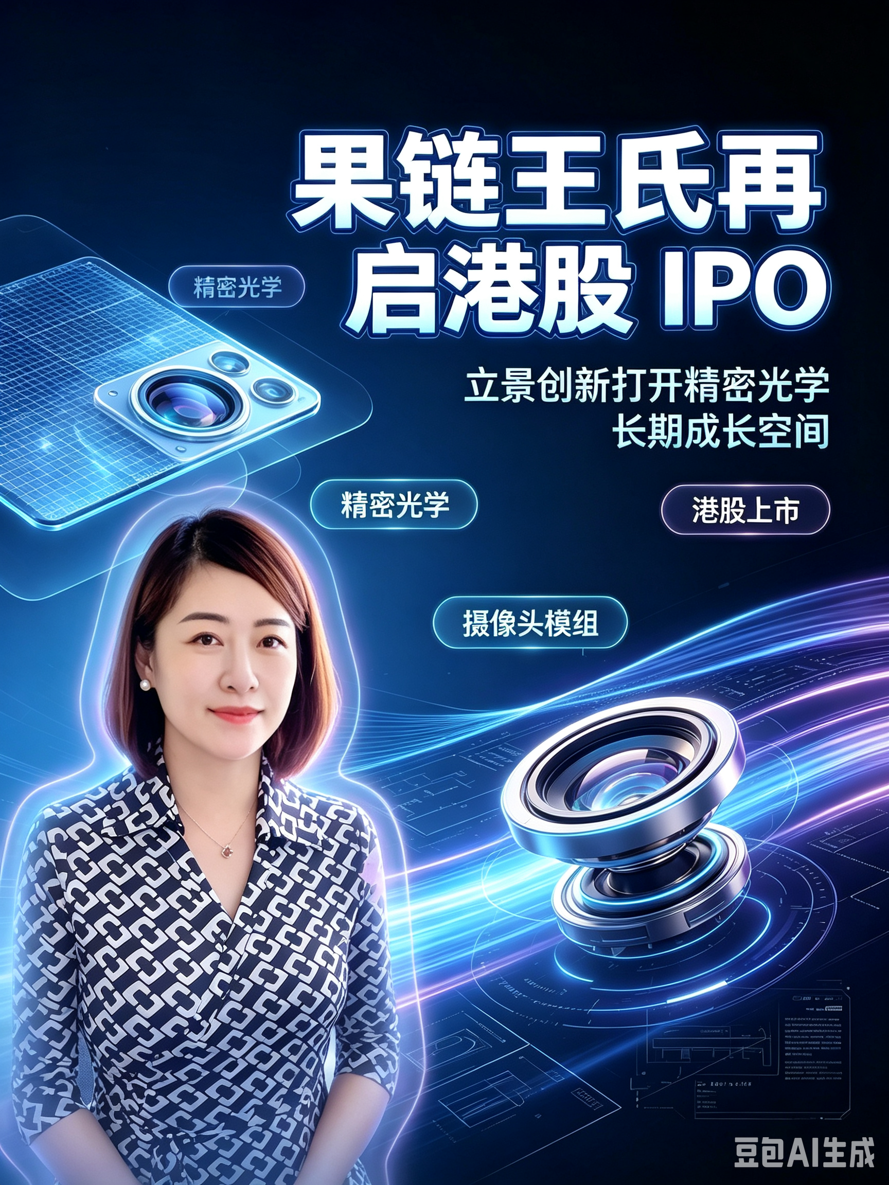 果链王氏再启港股 IPO，立景创新打开精密光学长期成长空间