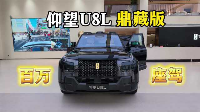 仰望U8L鼎藏版上市，国产鼎级四座SUV内饰奢华