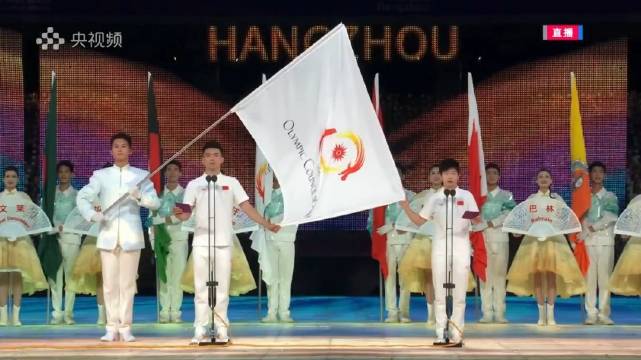 杭州亚运会代表运动员孙颖莎和郑思维宣誓一些花絮汇总