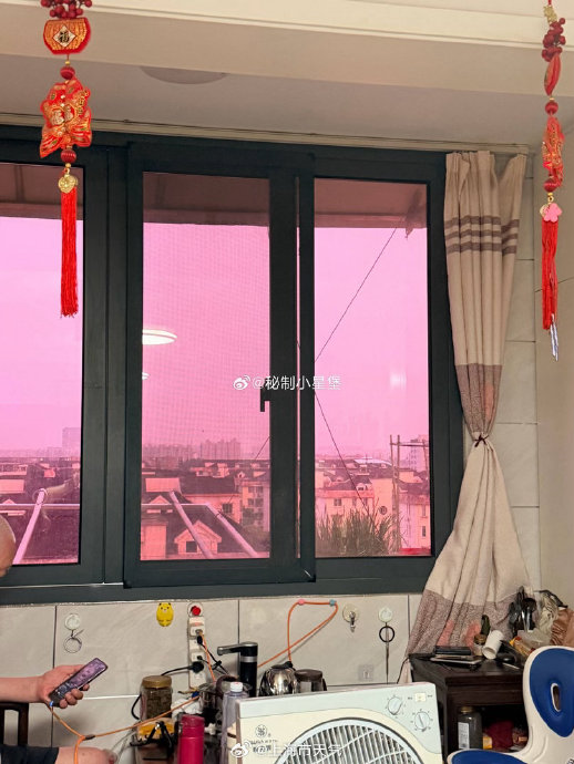 水汽充足如何让上海晚霞颜色更浓郁？