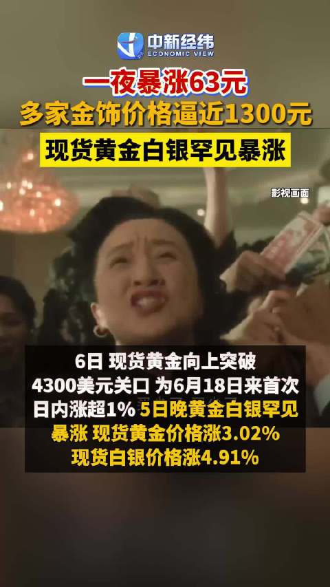 金价一夜暴涨后悔没上车专家称黄金4500以下都能上车