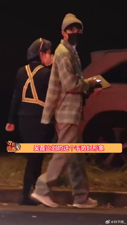 吴磊比划的这个手势，手语大师实锤了哈哈哈