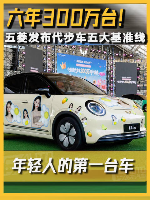 视频：六年300万台！五菱发布代步车五大基准线
