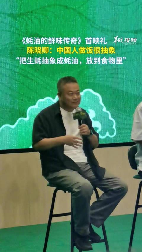 陈晓卿说中国人做饭很抽象