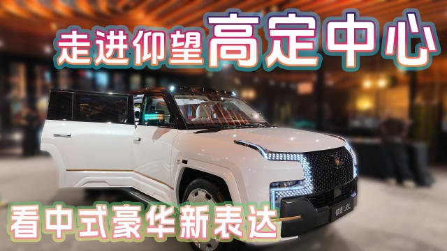 仰望U8L鼎藏版定价145.8万，全系开放高定