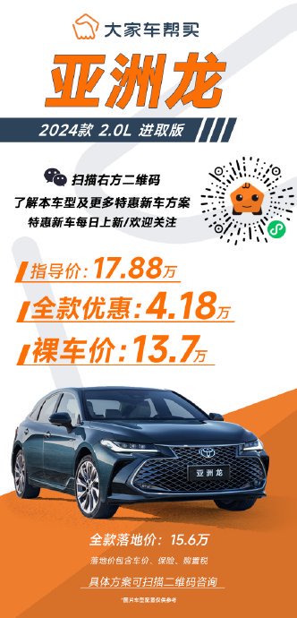 2022款丰田亚洲龙的落地价在不同地区会有差异吗？