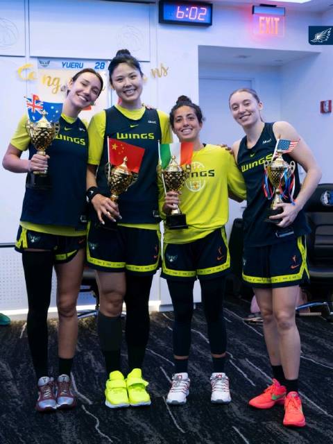 小宝将参加不到一个月就开始的2026女篮德国世界杯