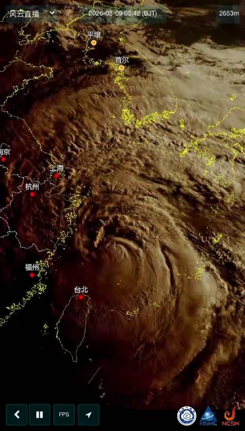 白海豚10级风圈已触及浙江台州