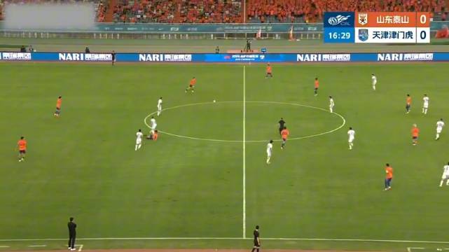 山东泰山2-1逆转津门虎，克雷桑补时绝杀