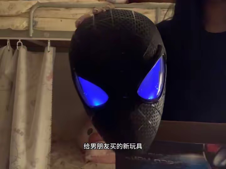 展示一下给男朋友准备的惊喜蜘蛛侠 覆面系 面罩 炫酷