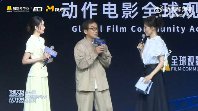 成龙透露在阿塞拜疆拍戏受伤