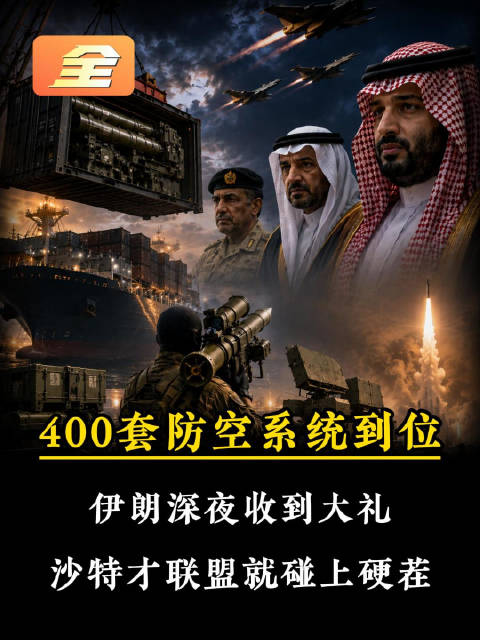 400套防空系统到位，伊朗深夜收到大礼，沙特才联盟就碰上硬茬？