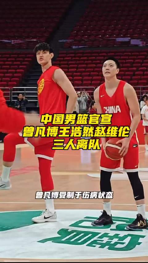 曾凡博、赵维伦、王浩然退出男篮集训，因伤病经验学业