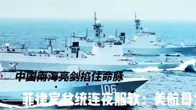 中国南海亮剑掐住命脉