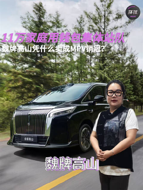 11万家庭用脚投票，魏牌高山凭什么卖成MPV销冠？