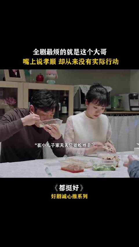 孝顺是动词 行动才是对父母最好的说明 都挺好｜倪大红 郭京飞 高鑫
