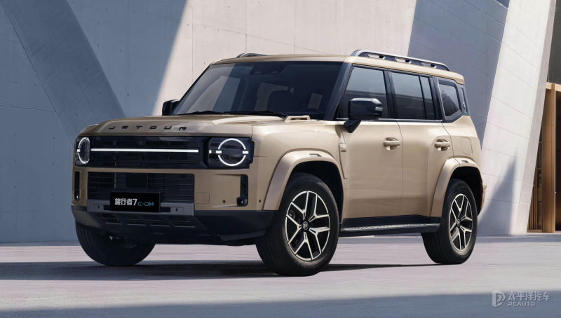 捷途旅行者7 C-DM官图 中型方盒子SUV/全新造型 搭载1.5T插混