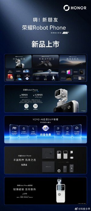 荣耀Robot Phone手机的预售和正式开售价格一样吗? 荣耀Robot Phone手机的预售和正式开售价格一样吗?