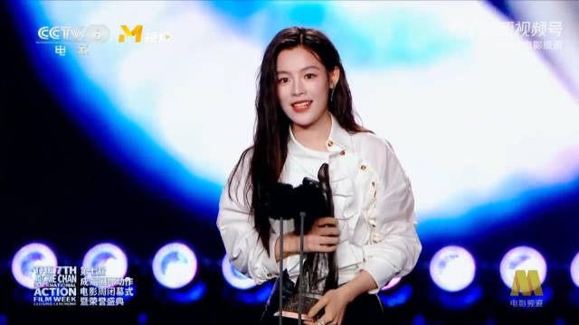 陈丽君说动作演员是个要吃苦的行当