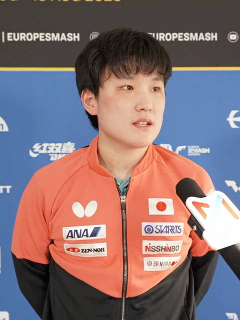 张本智和1/32赛后中文采访： 抓住了对手失误 塔卡相持能力很高