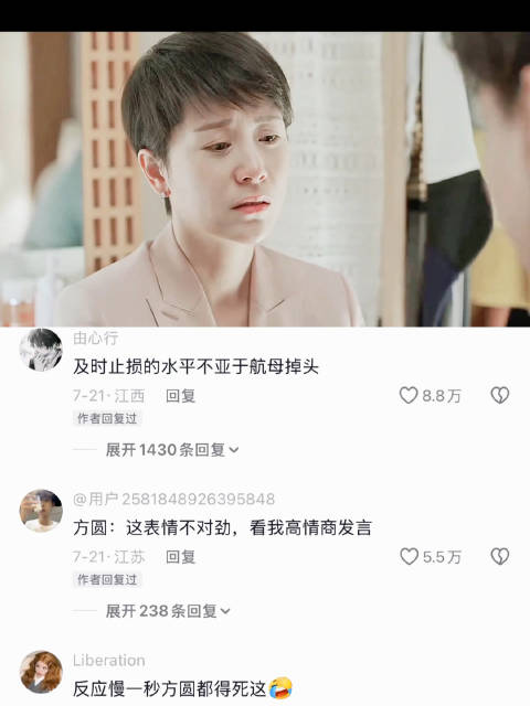 方圆看似处变不惊，实则心跳都停了几秒吧 小欢喜 | 黄磊 | 海清