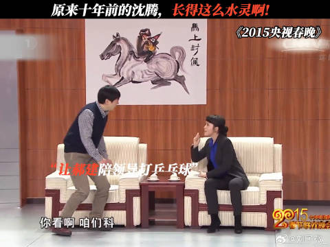 原来十年前的沈腾，长得这么水灵啊！ 沈腾 拍马屁 鹅滴神片