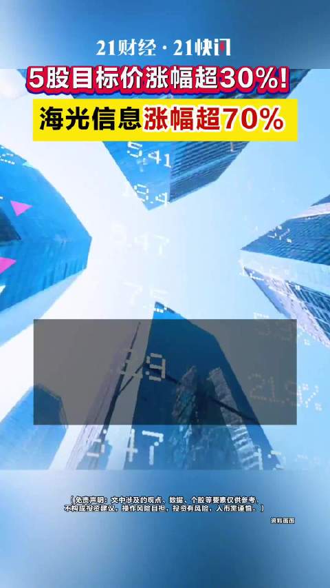 35股获推荐，海光信息目标价涨幅超70%