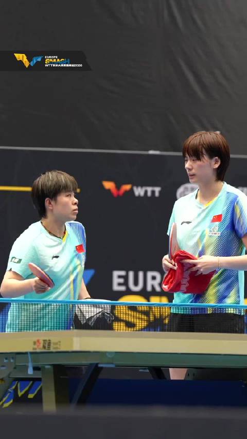 王艺迪陈熠3比2胜李昱谆简彤娟，晋级瑞典站女双8强