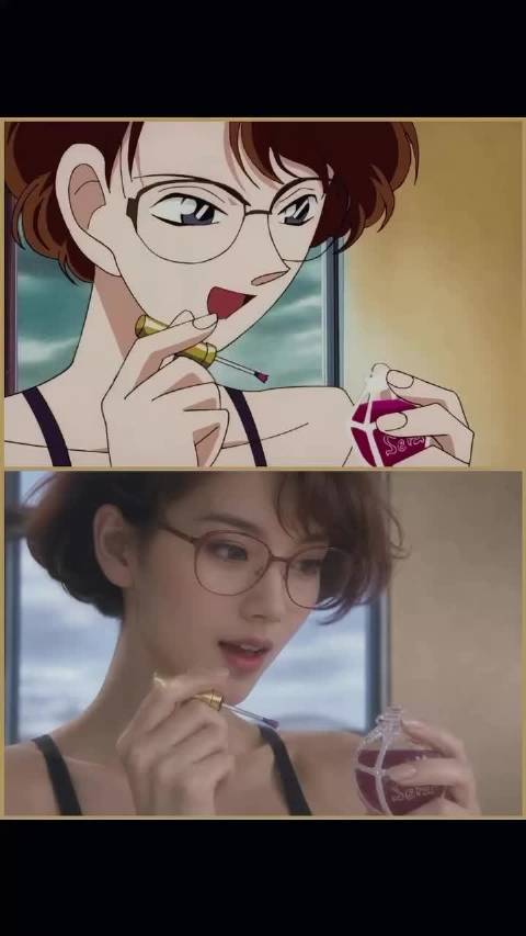用AI还原《名侦探柯南》人物