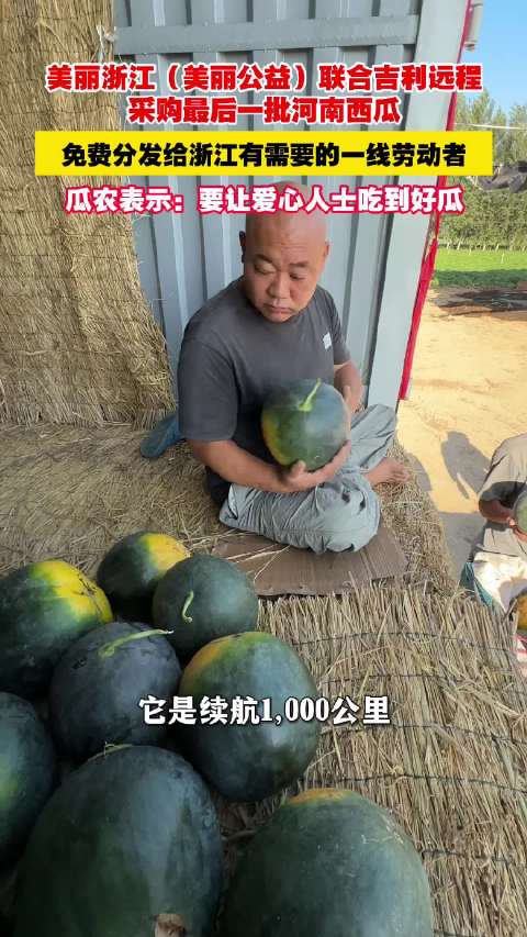 浙江爱心企业帮扶河南瓜农：一场跨越千里的清凉接力