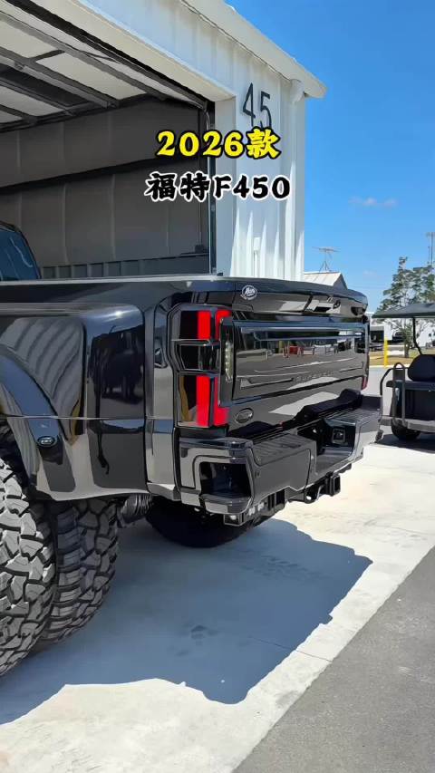 2026款福特F450终于亮相了，直接没抵抗力呀