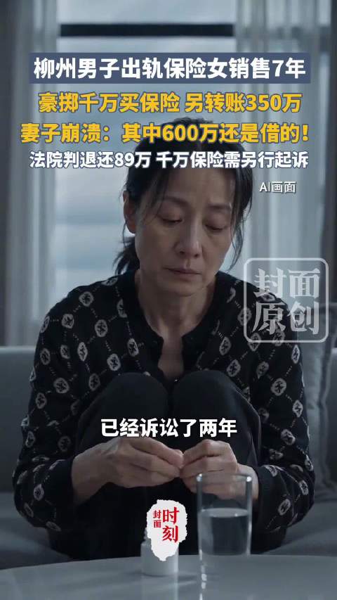 丈夫出轨7年背债600万妻子发声：男子出轨7年向情人转账350万元