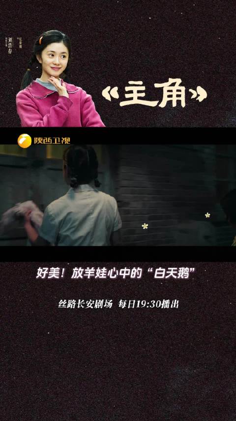 好美！放羊娃心中的“白天鹅”